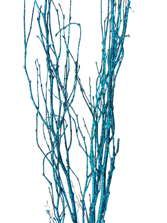 Sparkle Birch Branch 3-4' Blue