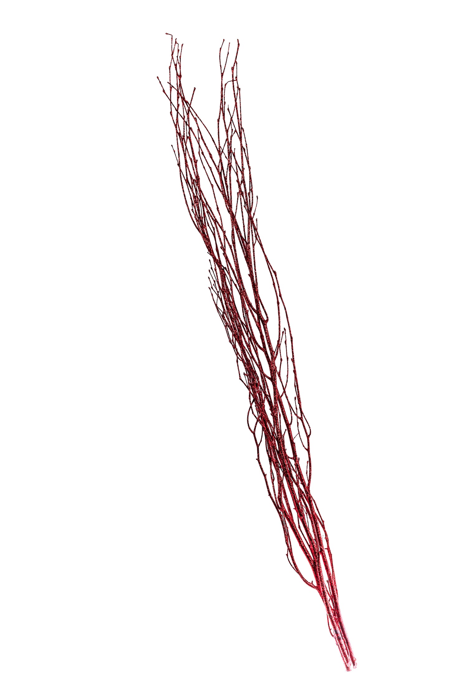 Sparkle Birch Branch 3-4' Red