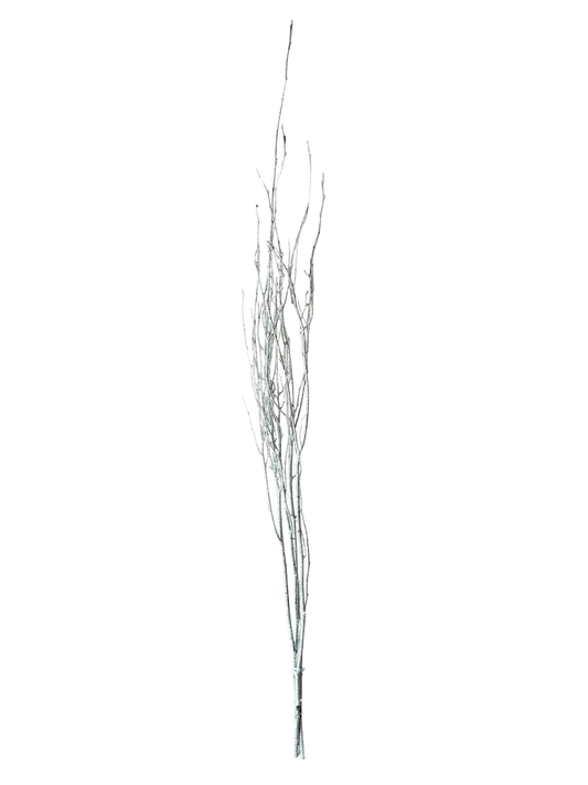 Sparkle Birch Branch 3-4' White