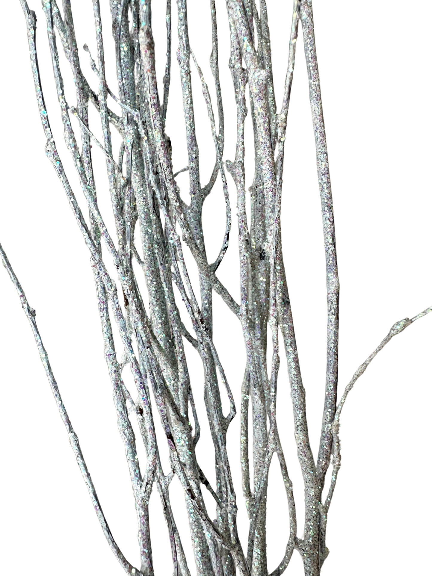 Sparkle Birch Branch 3-4' White