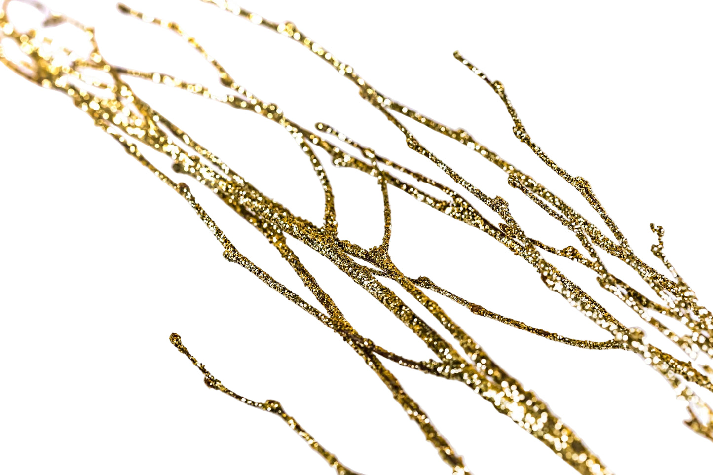 Sparkle Birch Branch 3-4' Gold