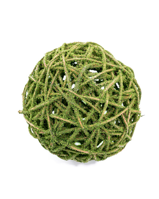 Curly Willow Ball Mosscoat 6"