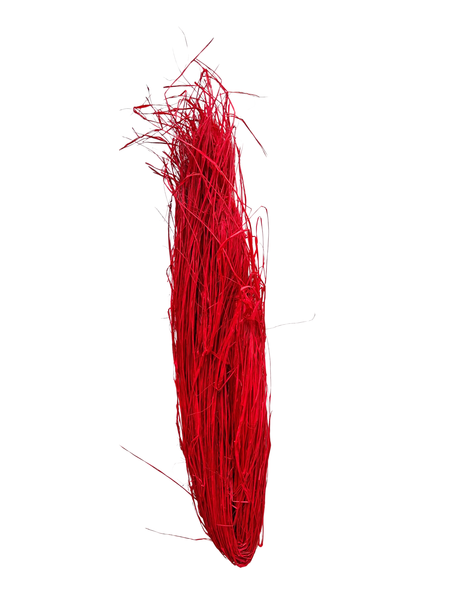 Raffia Ribbon 55" Red 8-oz