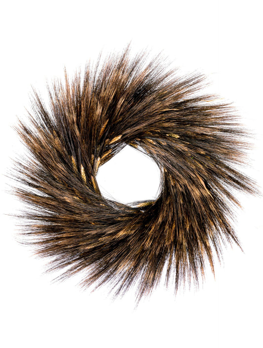 Black Beard Wheat Wreath 26"