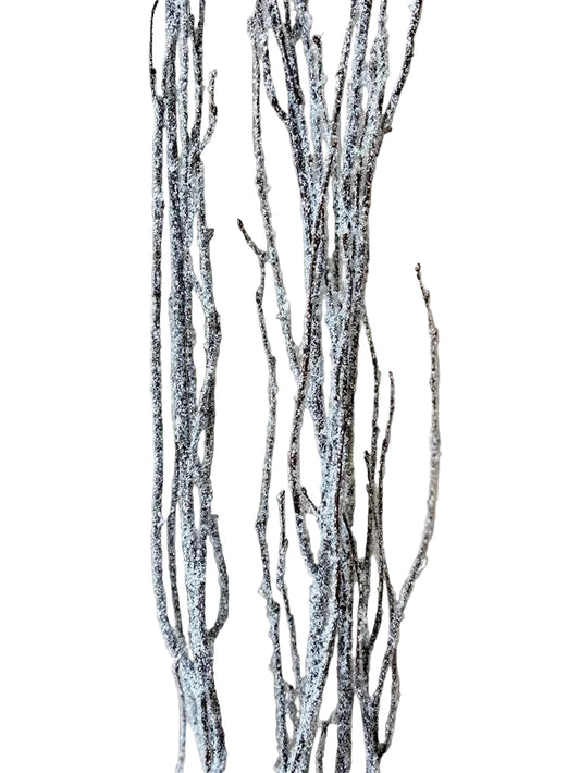 Birch Branch 3-4' Snow Glitter