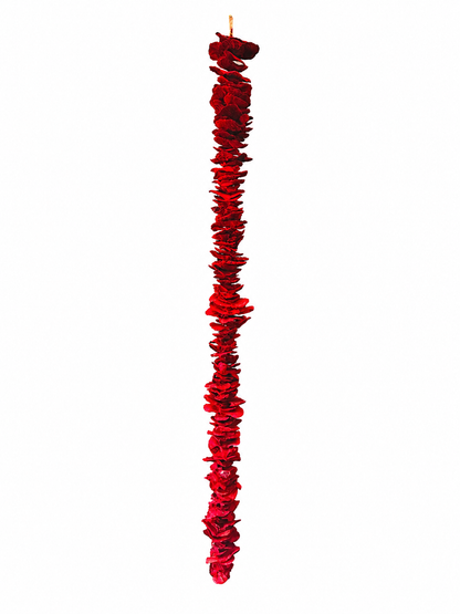Sponge Mushroom Garland 54"