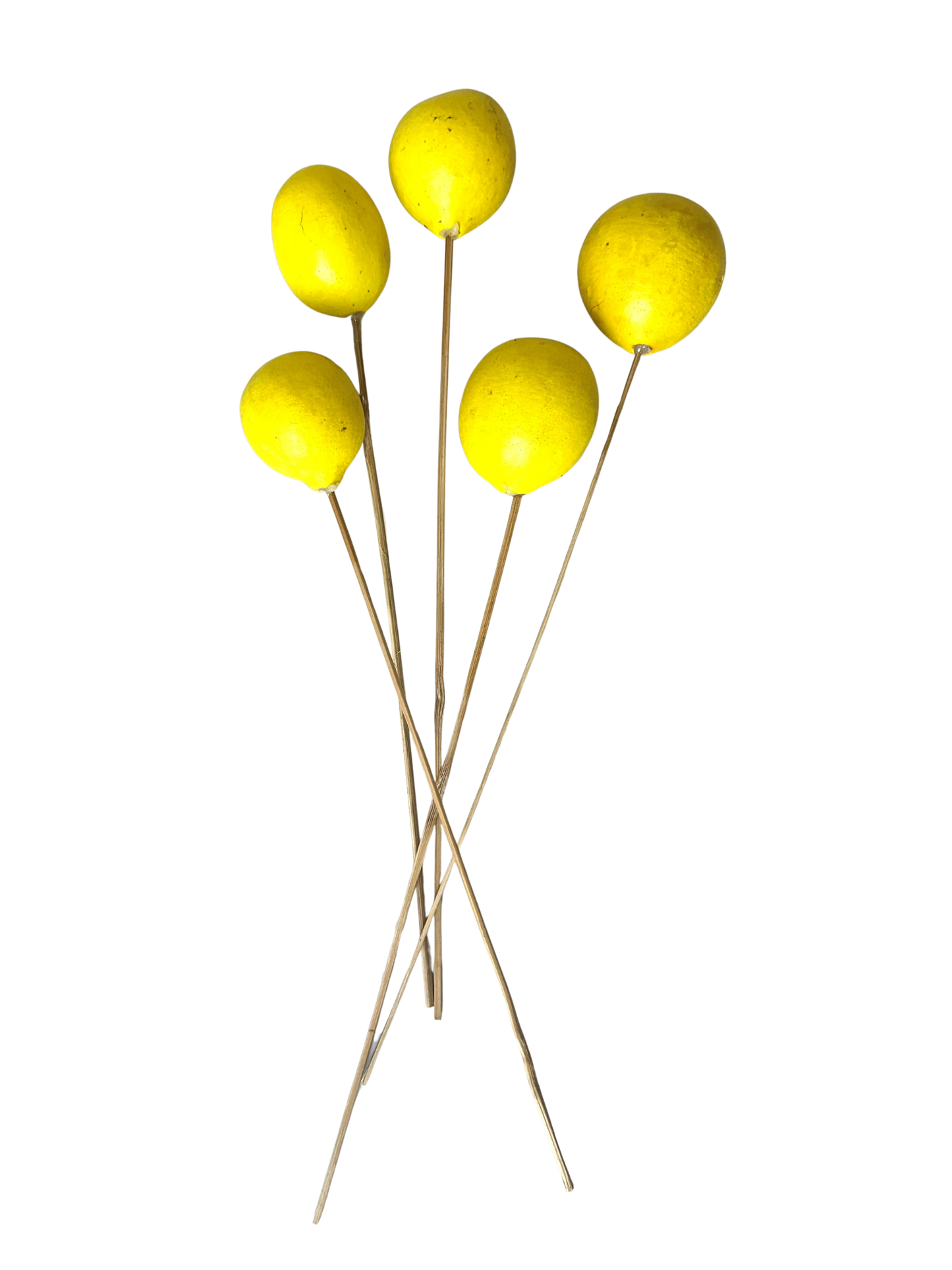 Polished Bell Ball/Stem Lemon